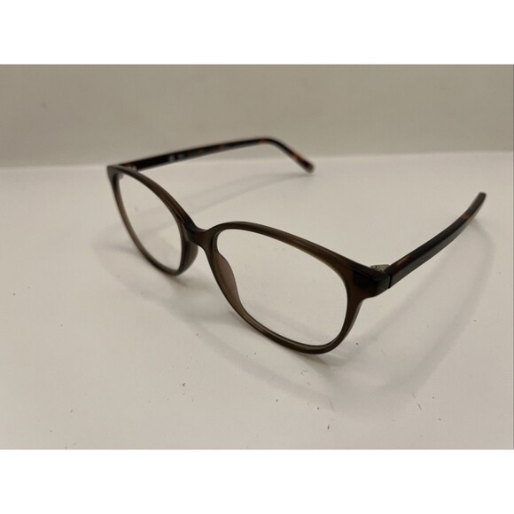 Muse Eyeglasses 39-P9416 Handmade Designer Frames Only Brown 53-16-140 - Picture 3 of 6